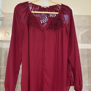 Daniel Rainn Purple Professional Top